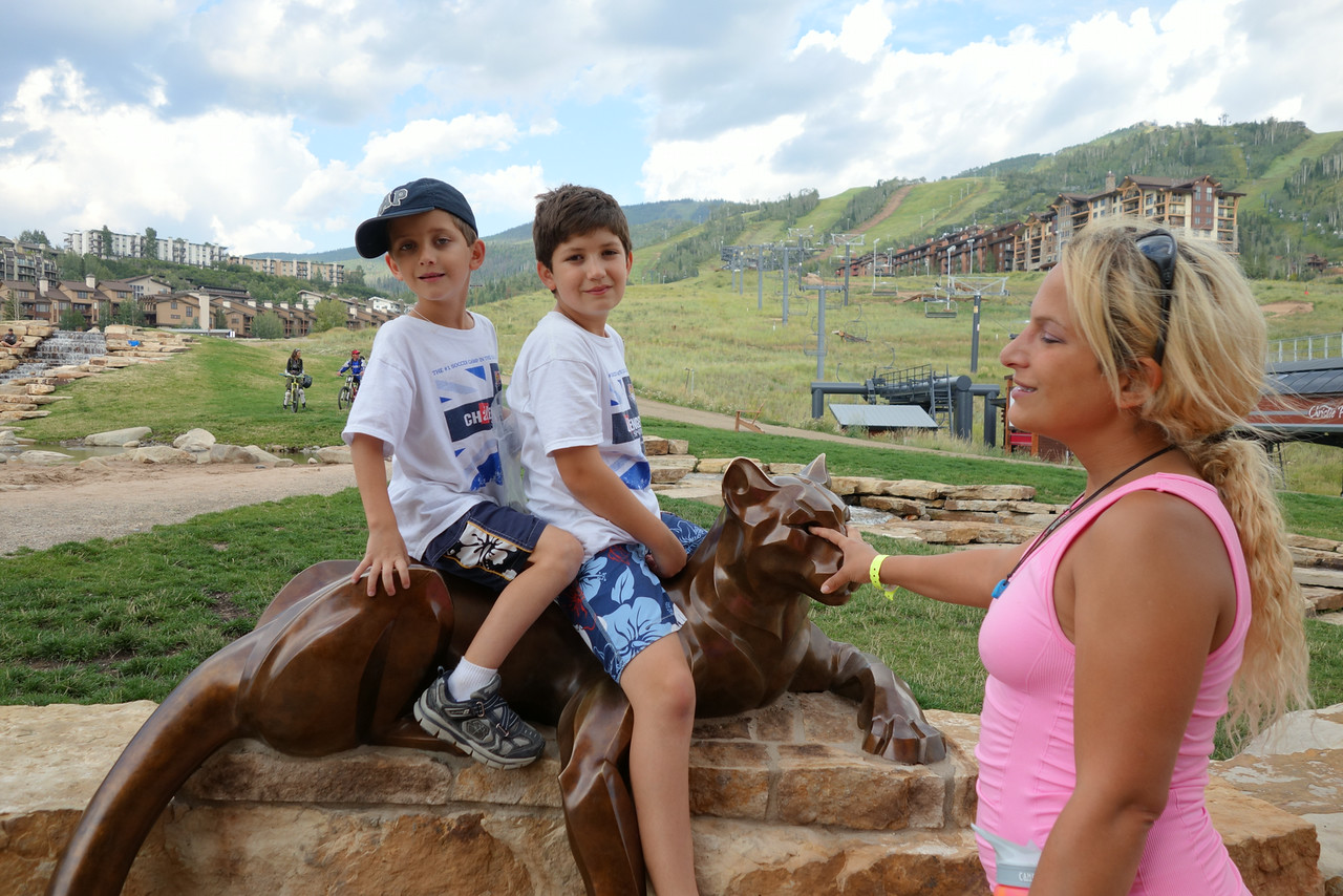 Molesting the Mountain Lion at Steamboat Base