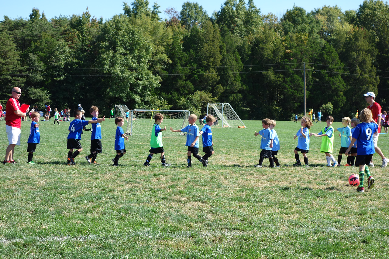 Nicholas'  game is over! They played well!