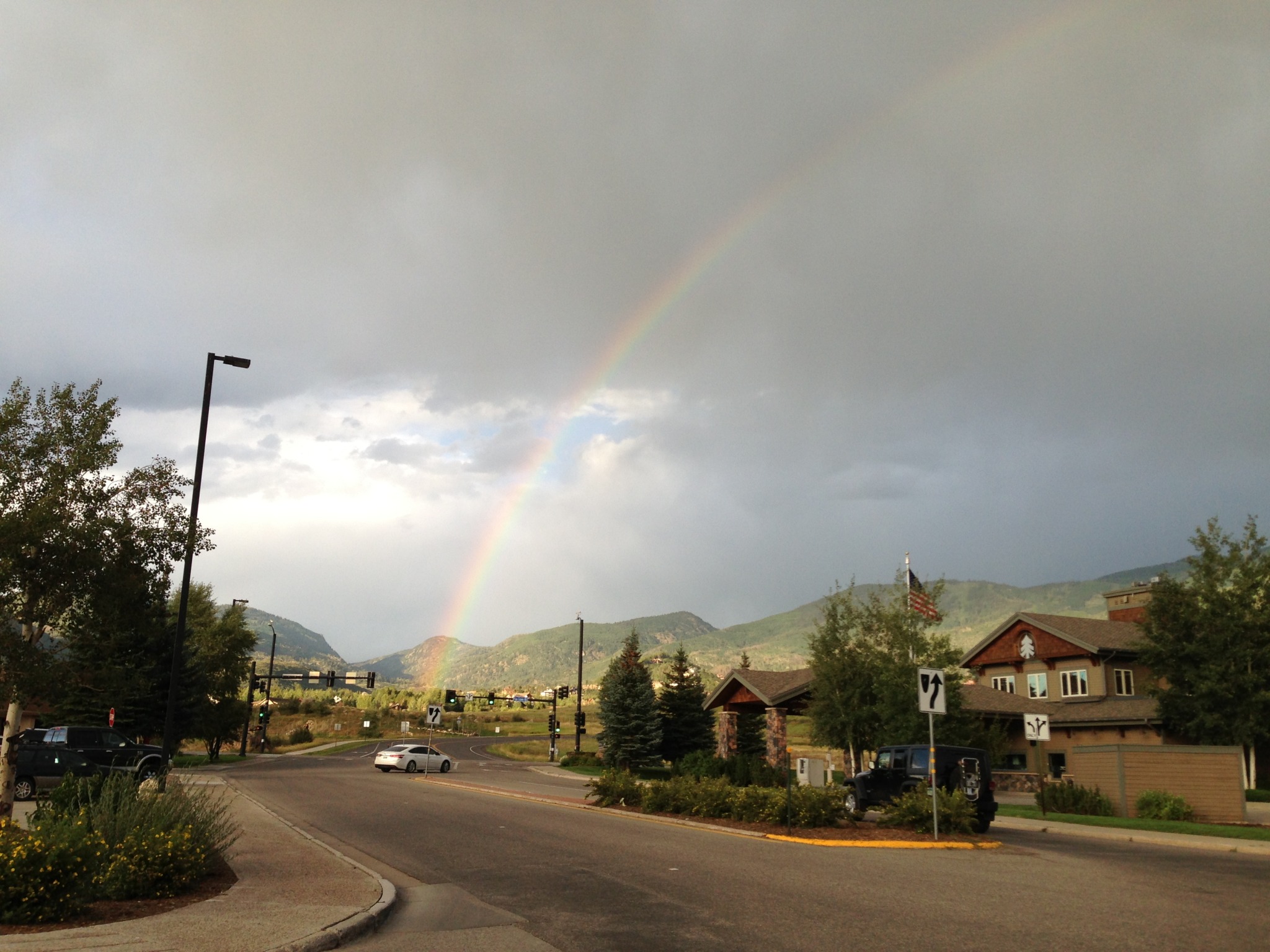 Rainbow over Steamboat
